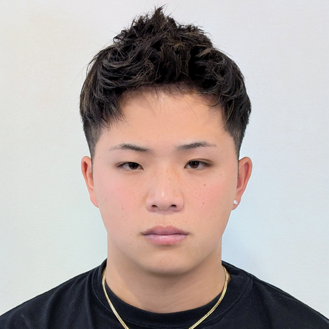 メンズウィッグ・かつら着用後写真【フォワードショートスタイル】