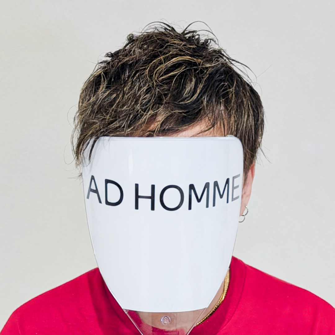 メンズウィッグ・かつら着用後写真【くしゃっとパーマハイライトスタイル】