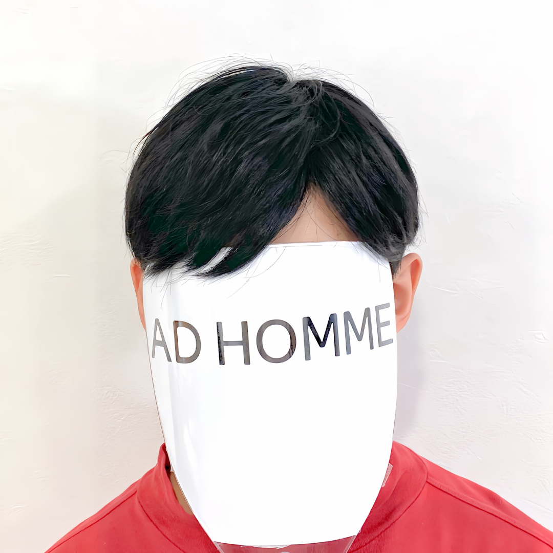 メンズウィッグ・かつら着用後写真【前髪流しナチュラルショート】