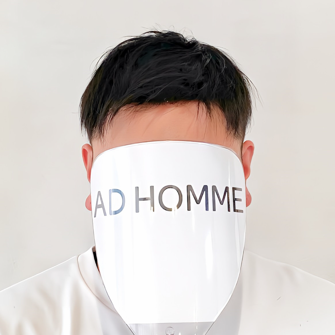 メンズウィッグ・かつら着用後写真【ベリーショートツーブロックスタイル】