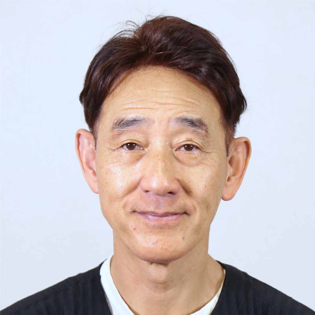 メンズウィッグ・かつら着用後写真【毛流れショートスタイル】