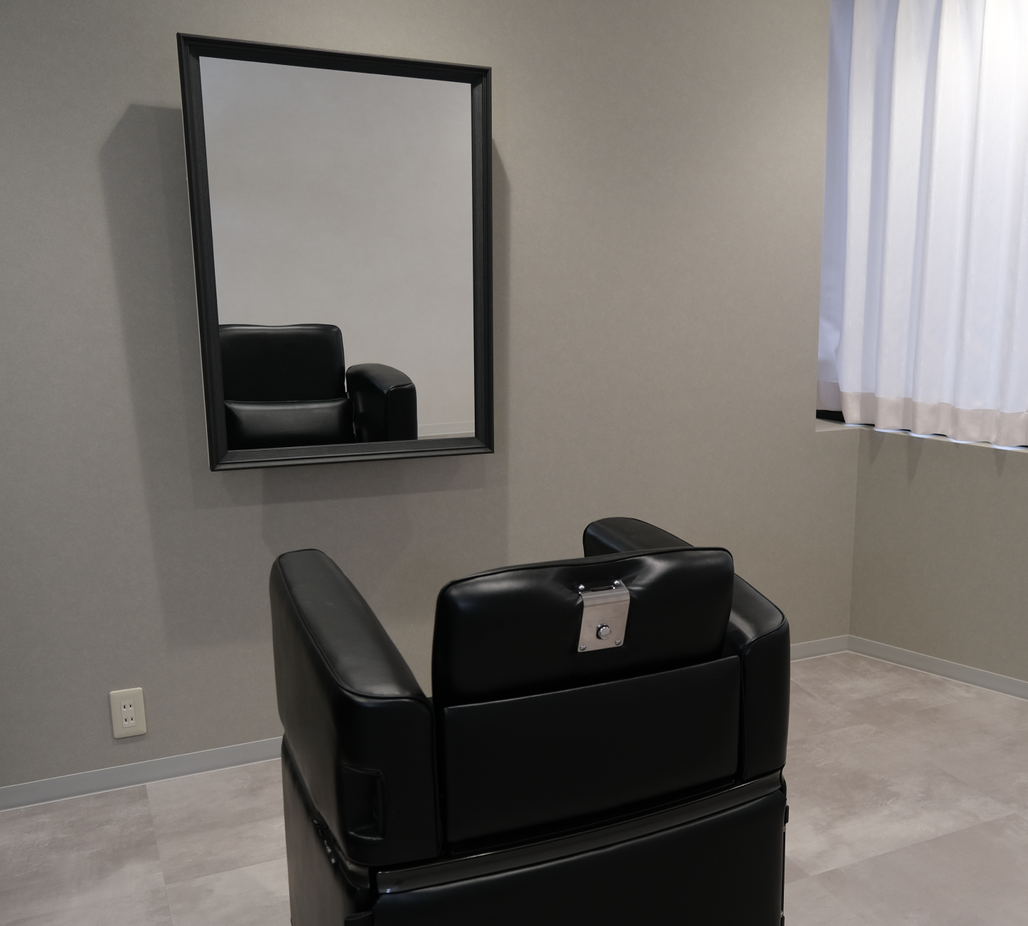 大阪のメンズウィッグ・男性用かつら専門店「AD HOMME」のシャンプー台