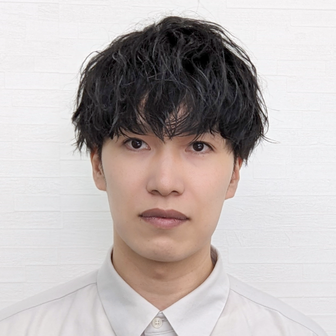 メンズウィッグ・男性用かつら「無造作パーマスタイル」正面