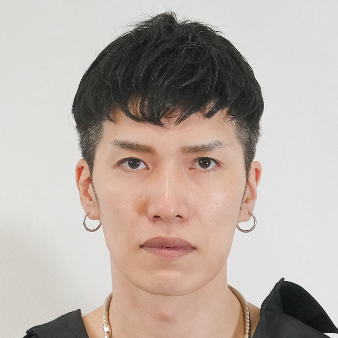 メンズウィッグ・かつら着用後写真【バーバーショート】