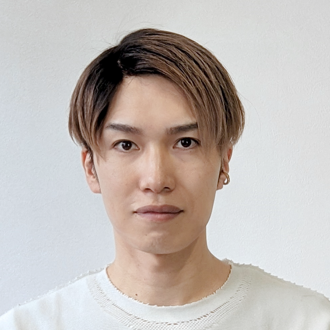 メンズウィッグ・かつら着用後写真【ハイトーンカラースタイル】